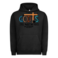 Pigment Black god is still waiting your story Urban Hoodie - MaliasSmallBusiness