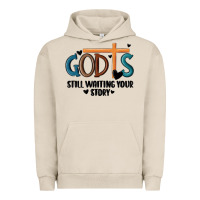 Pigment French Oak god is still waiting your story Urban Hoodie - MaliasSmallBusiness