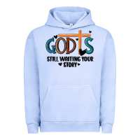 Pigment Grape Ice god is still waiting your story Urban Hoodie - MaliasSmallBusiness