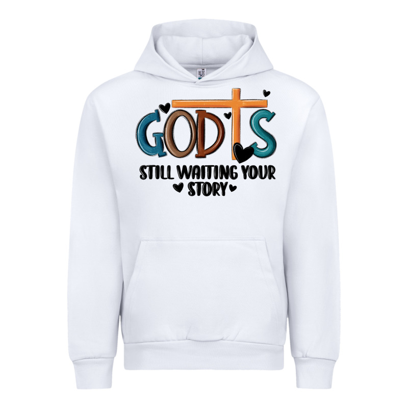 God Is Still Waiting Your Story Urban Hoodie by MaliasSmallBusiness | Teevron