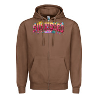 Chestnut sunkissed Zipper Hoodie - texasbilliewilder