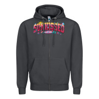 Smoke sunkissed Zipper Hoodie - texasbilliewilder