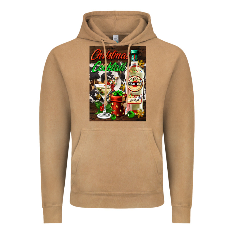 Christmas Cocktail Martini  Air Freshener Vintage Hoodie by AdoDesignShop | Teevron