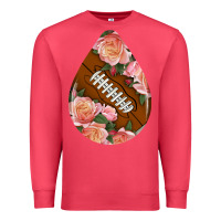Cardinal american football and western roses teardrop Premium Sweatshirt - BundleAndBundleShop