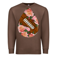 Chestnut american football and western roses teardrop Premium Sweatshirt - BundleAndBundleShop