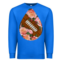 True Royal american football and western roses teardrop Premium Sweatshirt - BundleAndBundleShop