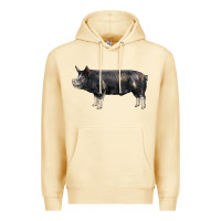 Pina Colada berkshire pig Premium Hoodie - LillyAllenDesigns