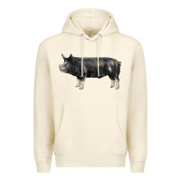 Sandshell berkshire pig Premium Hoodie - LillyAllenDesigns