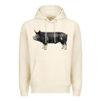 Tofu berkshire pig Premium Hoodie - LillyAllenDesigns