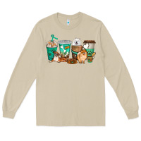 Mushroom dog coffee cups Long Sleeve Tee - texasbilliewilder