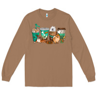 Toasted Coconut dog coffee cups Long Sleeve Tee - texasbilliewilder