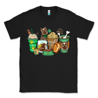 Black yorkshire terrier coffee cups Classic Tee - Zillion Design Studio