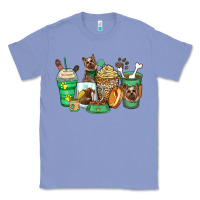 Colony Blue yorkshire terrier coffee cups Classic Tee - Zillion Design Studio