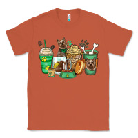 Copper yorkshire terrier coffee cups Classic Tee - Zillion Design Studio