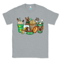 Heather Grey yorkshire terrier coffee cups Classic Tee - Zillion Design Studio