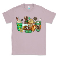 Lilac yorkshire terrier coffee cups Classic Tee - Zillion Design Studio
