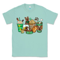 Seafoam yorkshire terrier coffee cups Classic Tee - Zillion Design Studio
