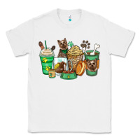 White yorkshire terrier coffee cups Classic Tee - Zillion Design Studio