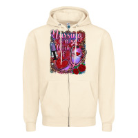 Sandshell nursing is a work of heart Zipper Hoodie - RanaPortraitStore