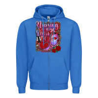 True Royal nursing is a work of heart Zipper Hoodie - RanaPortraitStore