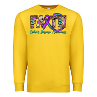 Lemon faith crohn's disease awareness Premium Sweatshirt - JahusDesignShop