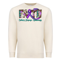 Sandshell faith crohn's disease awareness Premium Sweatshirt - JahusDesignShop