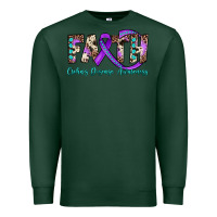 Sports Green faith crohn's disease awareness Premium Sweatshirt - JahusDesignShop