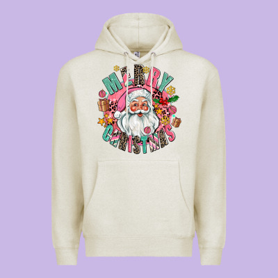 Merry Christmas Santa Premium Hoodie Designed By Adodesignshop