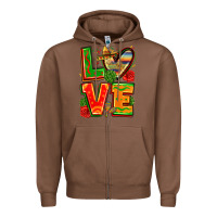 Chestnut love mexico Zipper Hoodie - Zillion Design Studio