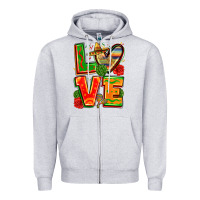 Heather Grey love mexico Zipper Hoodie - Zillion Design Studio