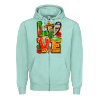 Seafoam love mexico Zipper Hoodie - Zillion Design Studio