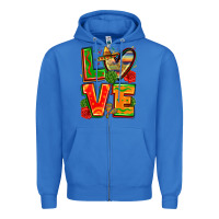 True Royal love mexico Zipper Hoodie - Zillion Design Studio