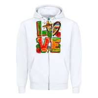 White love mexico Zipper Hoodie - Zillion Design Studio