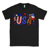 Black usa 4th of july Classic Tee - texasbilliewilder