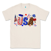 Natural usa 4th of july Classic Tee - texasbilliewilder