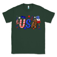 Sports Green usa 4th of july Classic Tee - texasbilliewilder