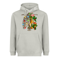 Moon Dust skeleton chest christmas Heavyweight Hoodie - FaDigitalArtStudio