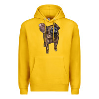 Lemon baby duroc pig Premium Hoodie - LillyAllenDesigns