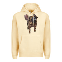 Pina Colada baby duroc pig Premium Hoodie - LillyAllenDesigns