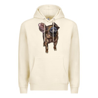 Tofu baby duroc pig Premium Hoodie - LillyAllenDesigns