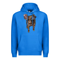 True Royal baby duroc pig Premium Hoodie - LillyAllenDesigns
