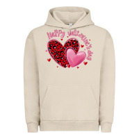Pigment French Oak happy valentine's day hearts Urban Hoodie - MaliasSmallBusiness