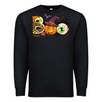 Black boo Premium Sweatshirt - AdoDesignShop