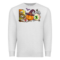 Oatmeal Heather boo Premium Sweatshirt - AdoDesignShop