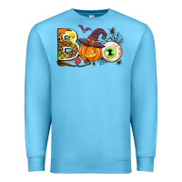 Ocean Blue boo Premium Sweatshirt - AdoDesignShop