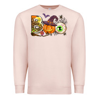Pale Pink boo Premium Sweatshirt - AdoDesignShop