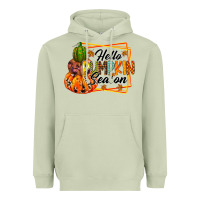 Matcha hello pumpkin season Heavyweight Hoodie - RacoonDesign