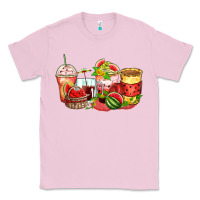 Bubblegum Pink watermelon farm fresh coffee cups Classic Tee - Zillion Design Studio