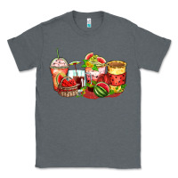 Charcoal Heather watermelon farm fresh coffee cups Classic Tee - Zillion Design Studio