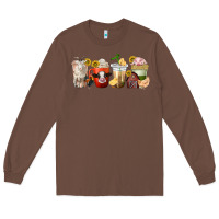 Chestnut farm animals coffee cups Long Sleeve Tee - texasbilliewilder